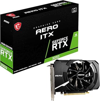 Amazon | MSI GeForce RTX 3050 AERO ITX 8G グラフィックスボード